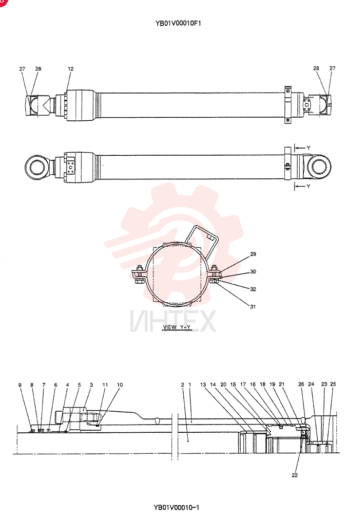 CYLINDER YB01V00010F1