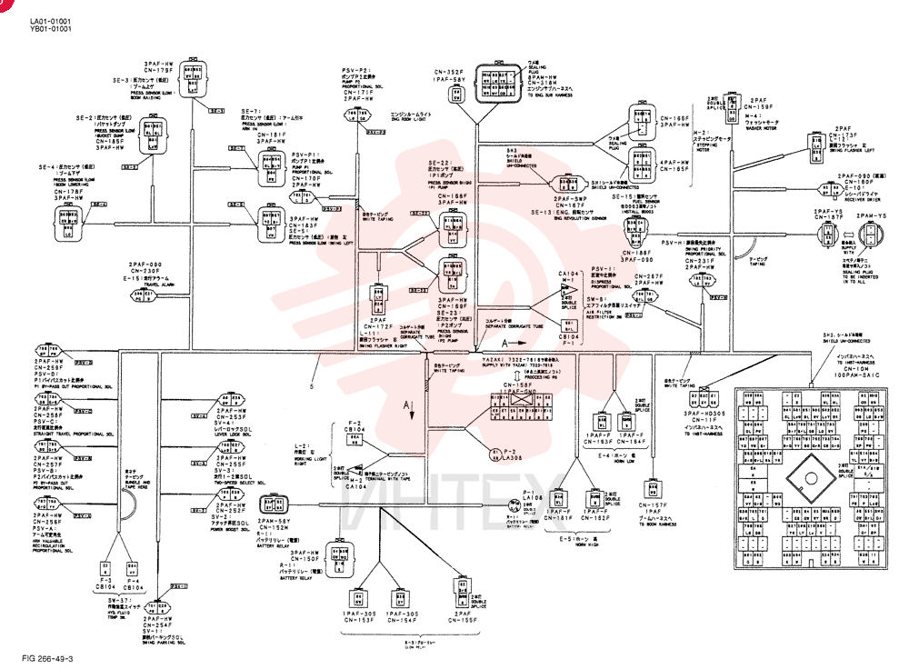 HARNESS ASSY, UPP YB13E00004F1 (1)