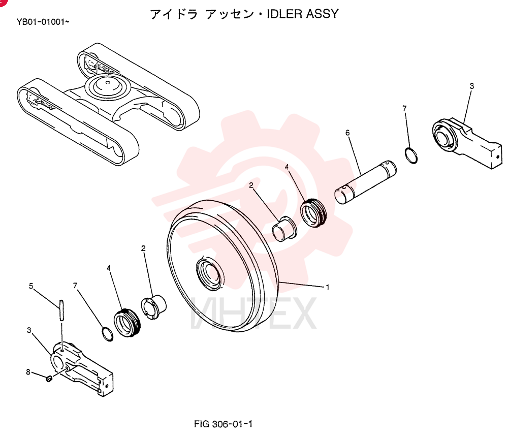 IDLER YN52D00009F1