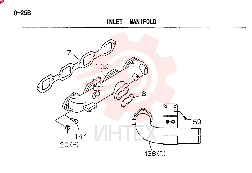 INLET MANIFOLD VI8944225332