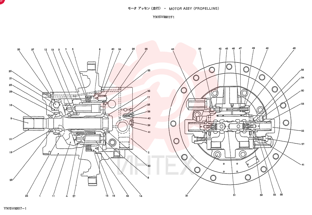 MOTOR YN15V00017F1