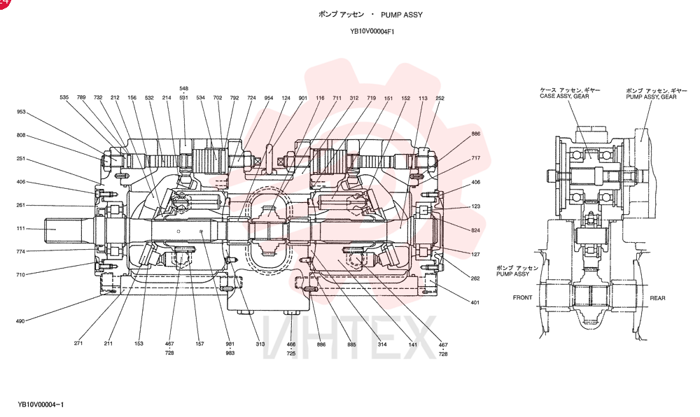 PUMP ASSY YB10V00004F1