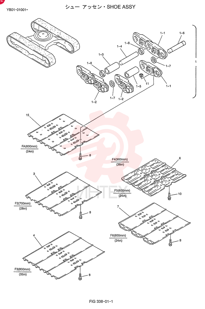SHOE ASSY YN60D00010FA