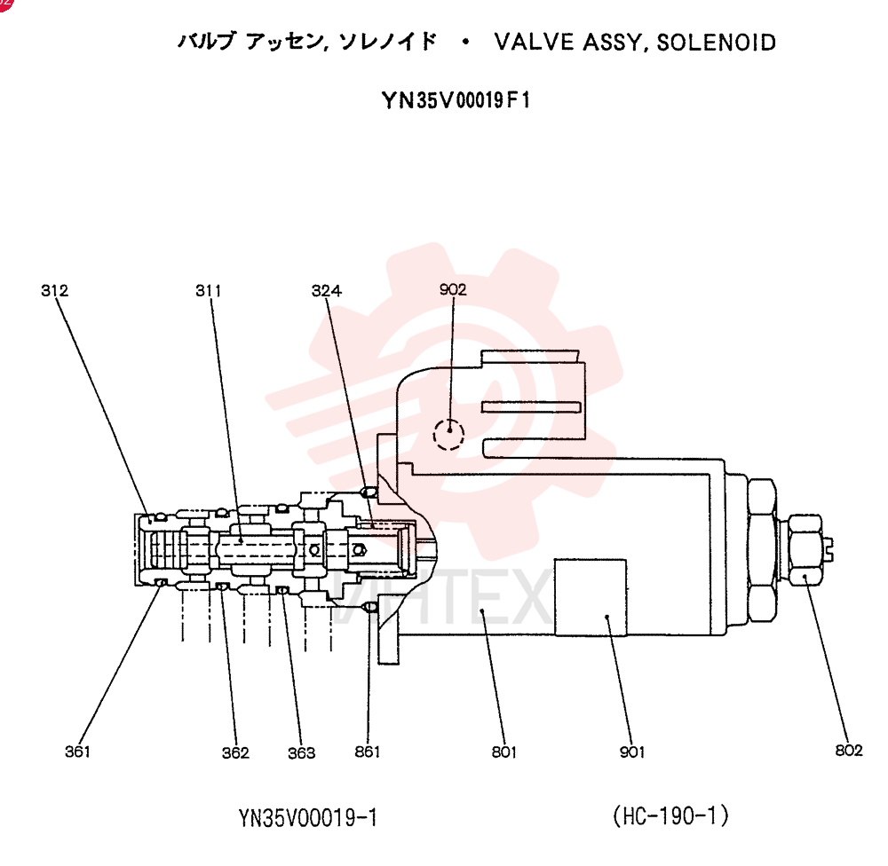SOLENOID VALVE YN35V00018F1 (2)