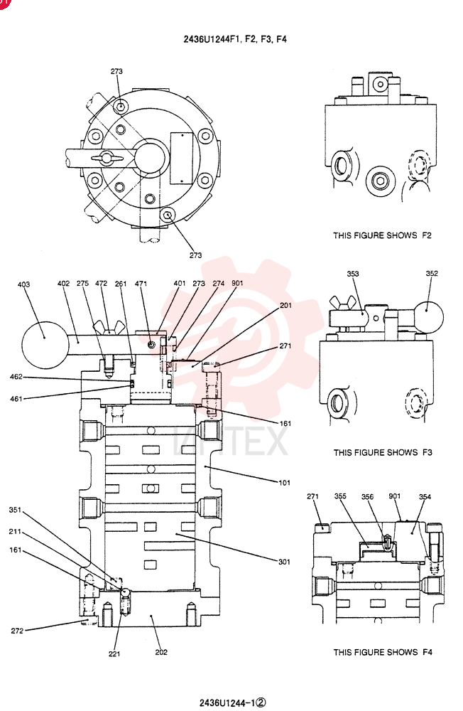 VALVE 2436U1244F1