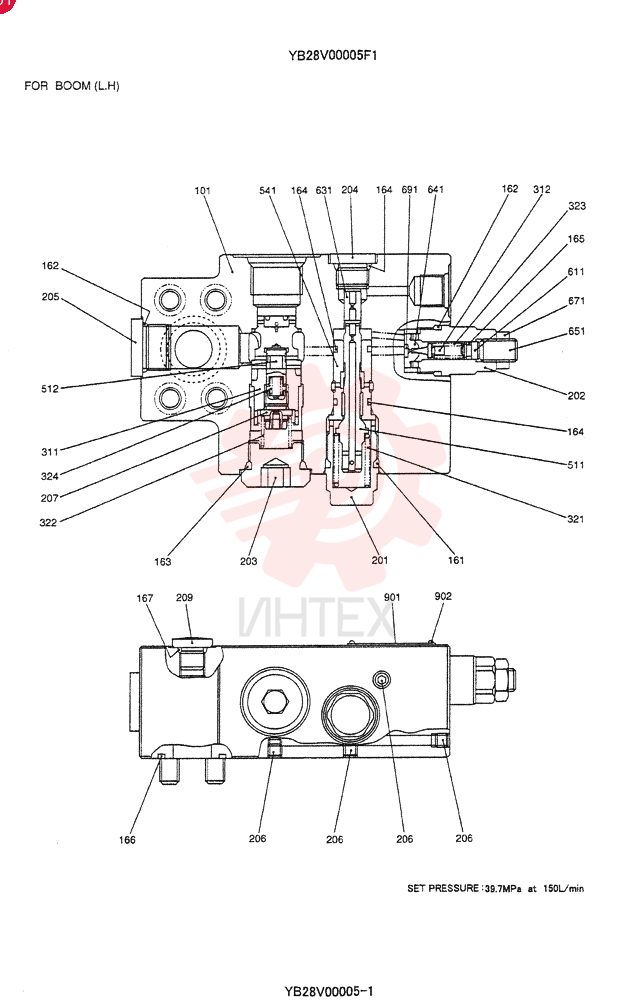 VALVE YB28V00005F1
