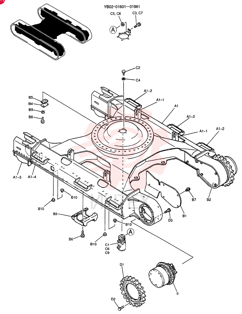 HYDRAULIC MOTOR YN15V00011F1 (2)
