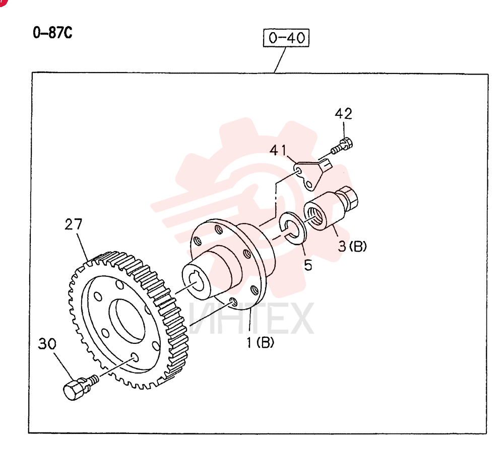 COUPLING,   INJ PUMP DRIVE VI8971177760