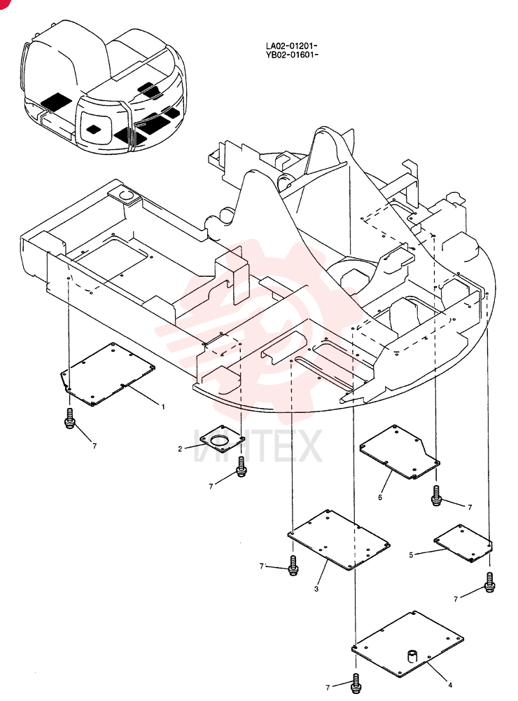 COVER ASSY, UNDER YB24C00003F1