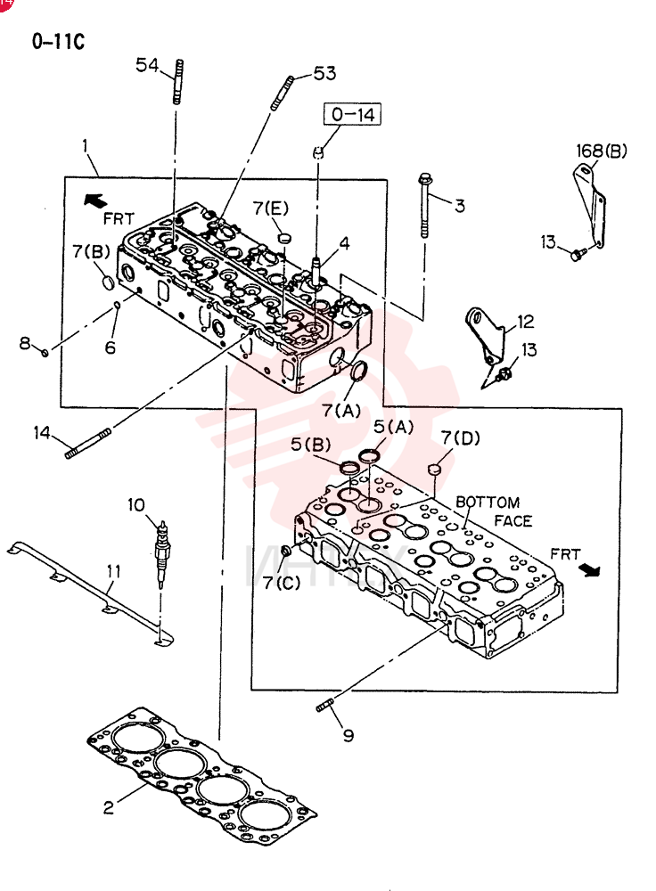 CYLINDER HEAD VI8972221090
