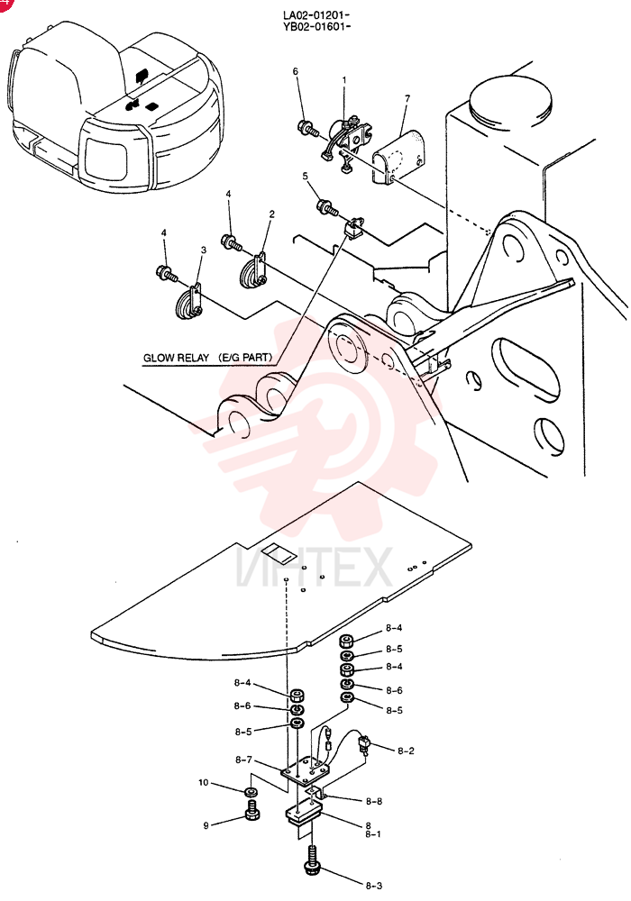ELEC ASSY, UPP YB03E00001F2