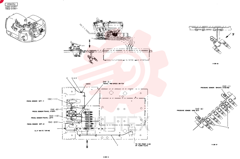 HARNESS ASSY,UPP YB13E00007F2 (1)