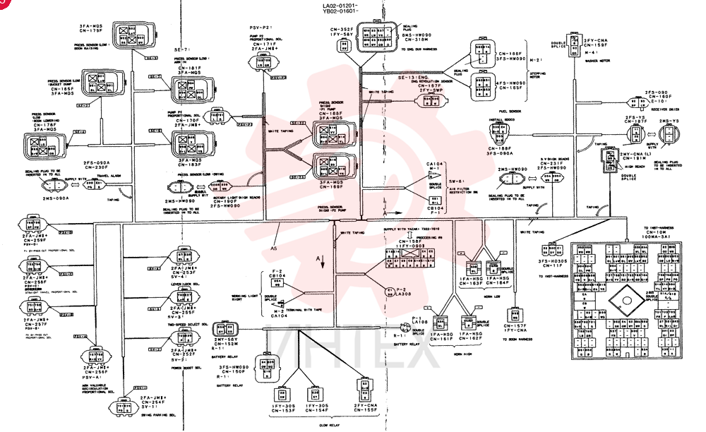 HARNESS ASSY, UPP YB13E00008F1 (3)