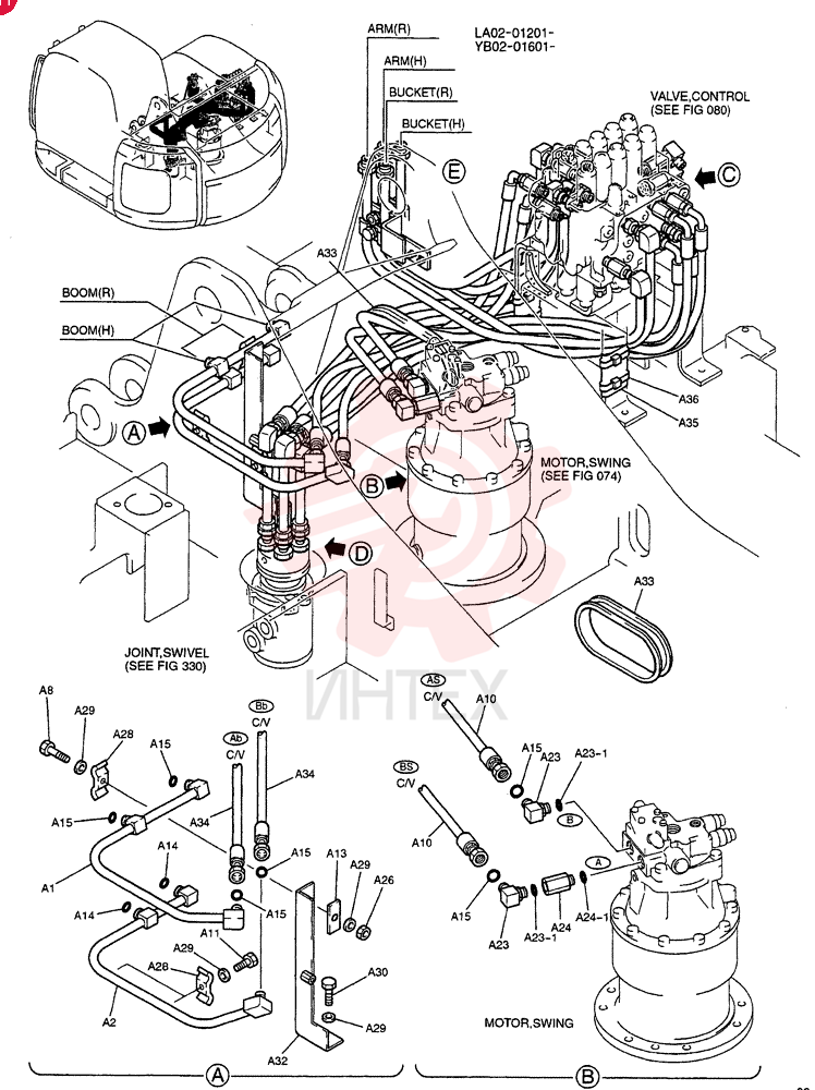 HYD LINES, UPP YB03H00016F1 (1)