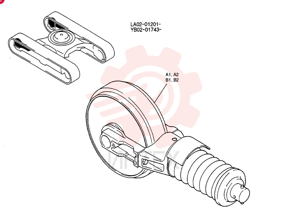 IDLER YN52D00023F1