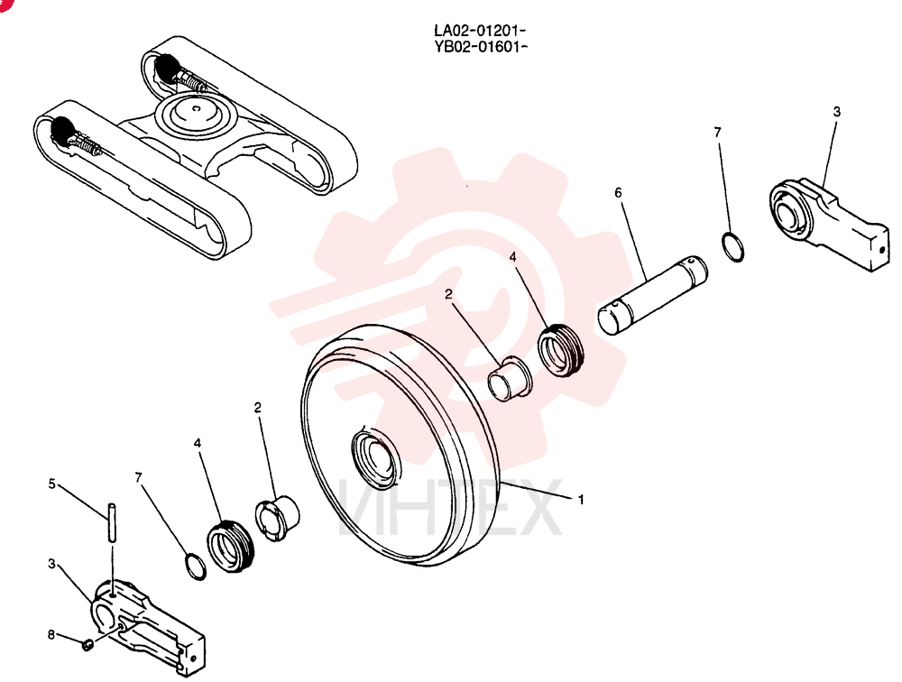 IDLER YN52D00009F1