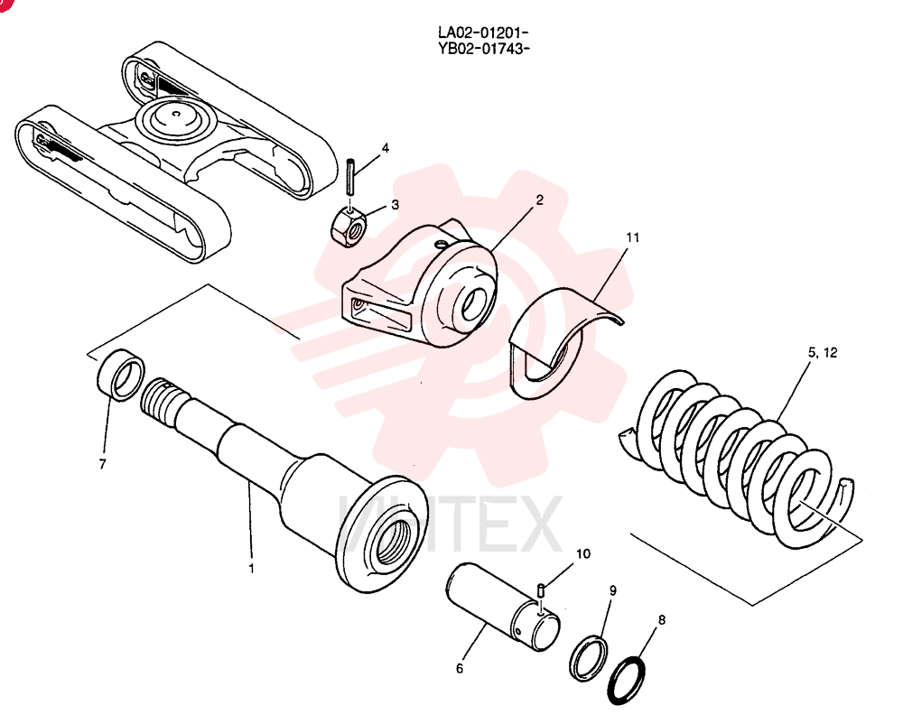 IDLER YN54D00010F1