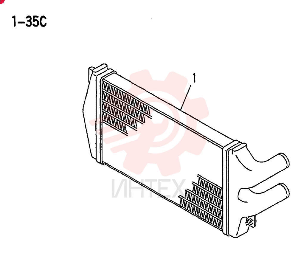 INTERCOOLER VI8972452360