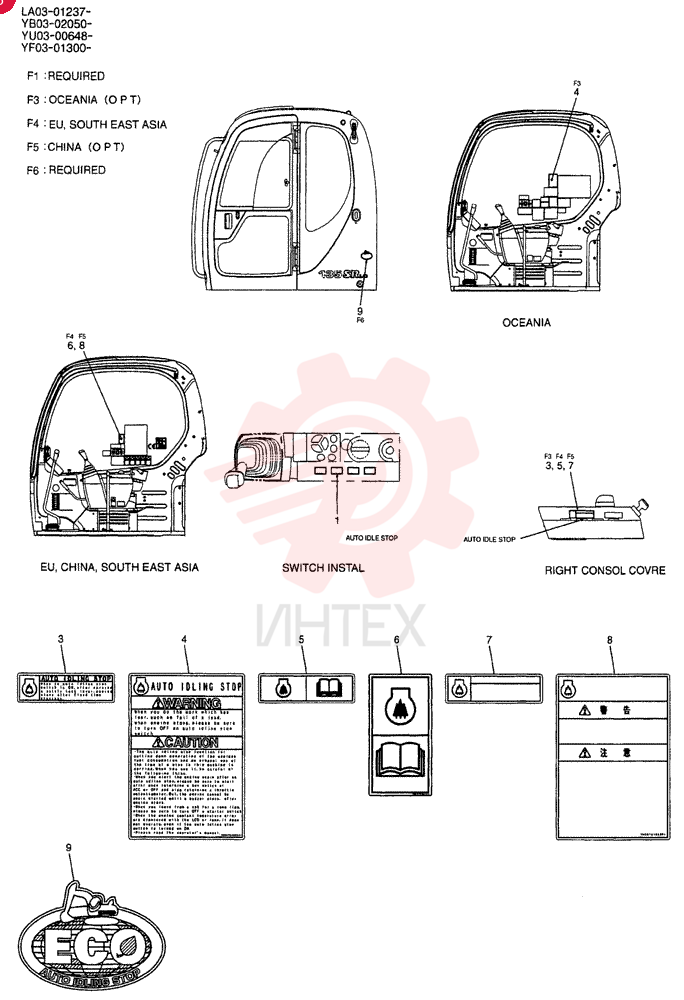 NAME PLATE INSTAL (REQUIRED) NAME PLATE INSTAL (REQUIRED) YT22T00081F1