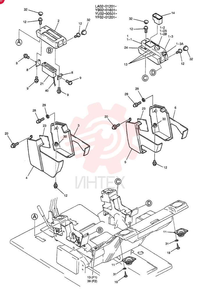 PANEL ASSY, INSTRUMENT (STD) YY17M00009F1 (2)