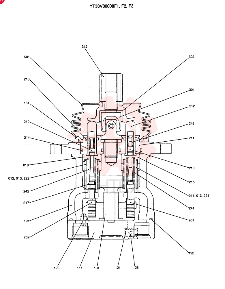 PILOT VALVE YT30V00008F1