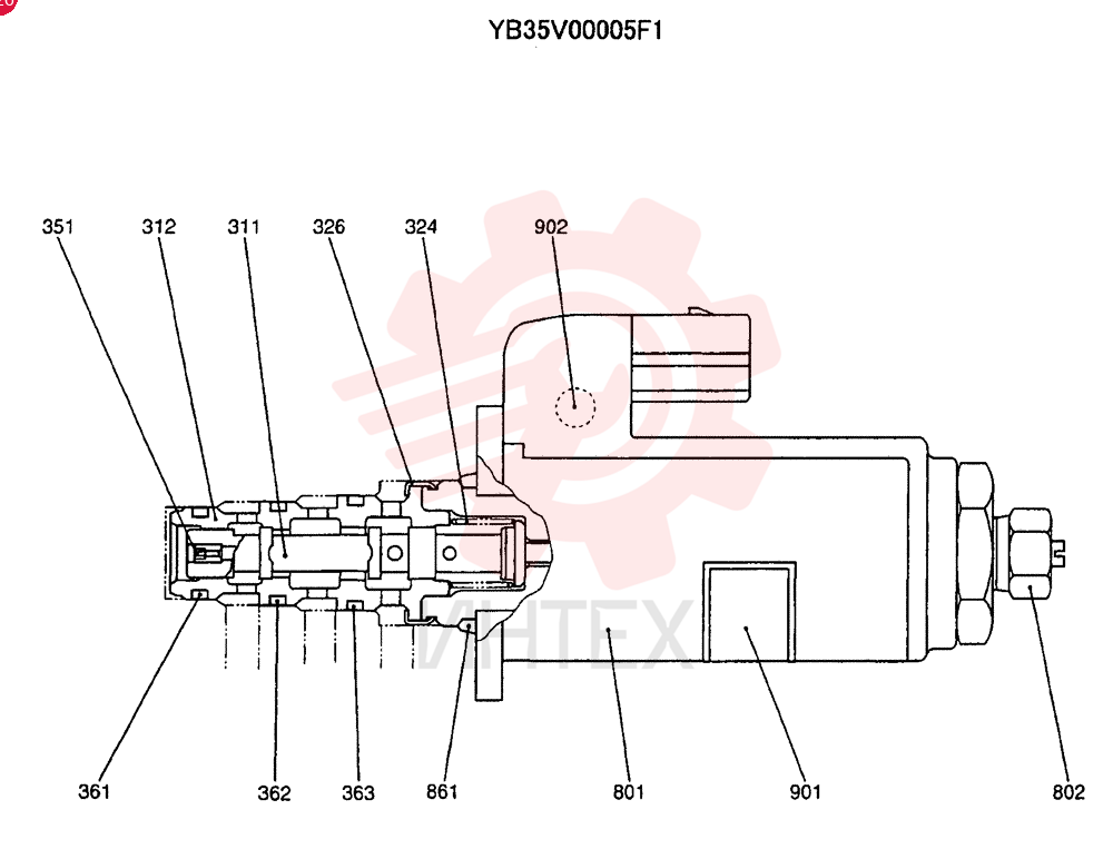 SOLENOID VALVE YB35V00005F1