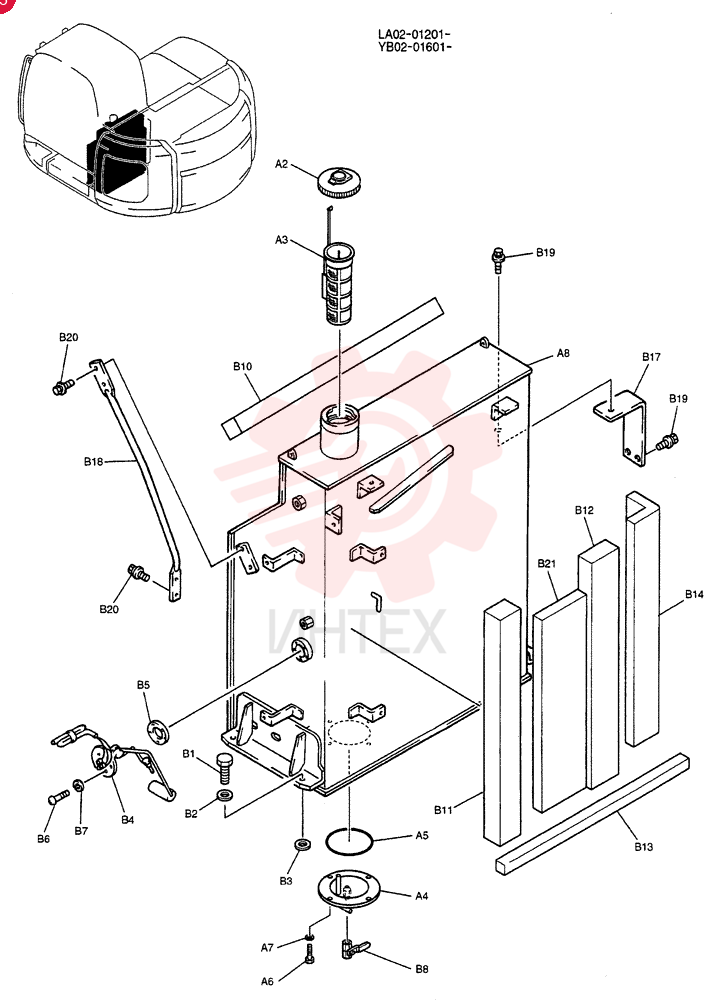 TANK ASSY, FUEL YB20P00009F2