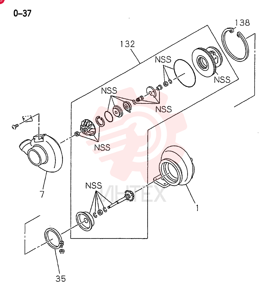 TURBOCHARGER VI8972234280 (1)