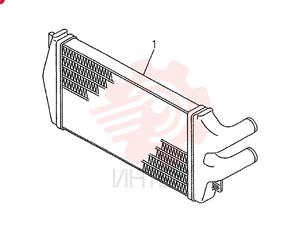 CHARGE AIR COOLER 1-35A (3)