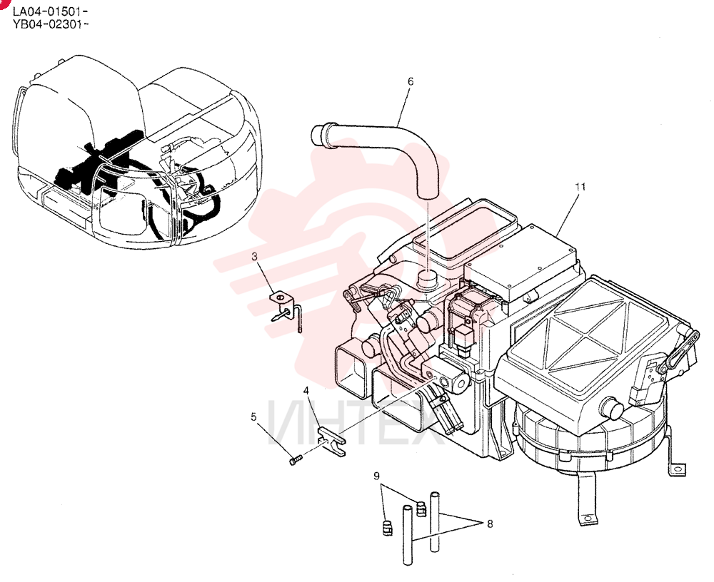 CONDITIONER ASSY, AIR YT20M00009F3 (2)