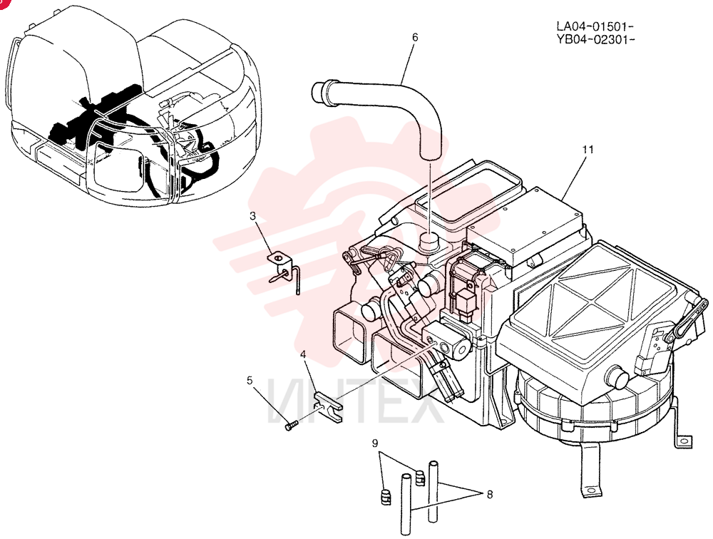 CONDITIONER ASSY, AIR YT20M00009F3 (3)
