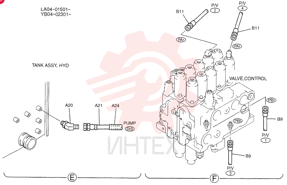 CONTROL LINES, PUMP YB06H00010F1 (7)