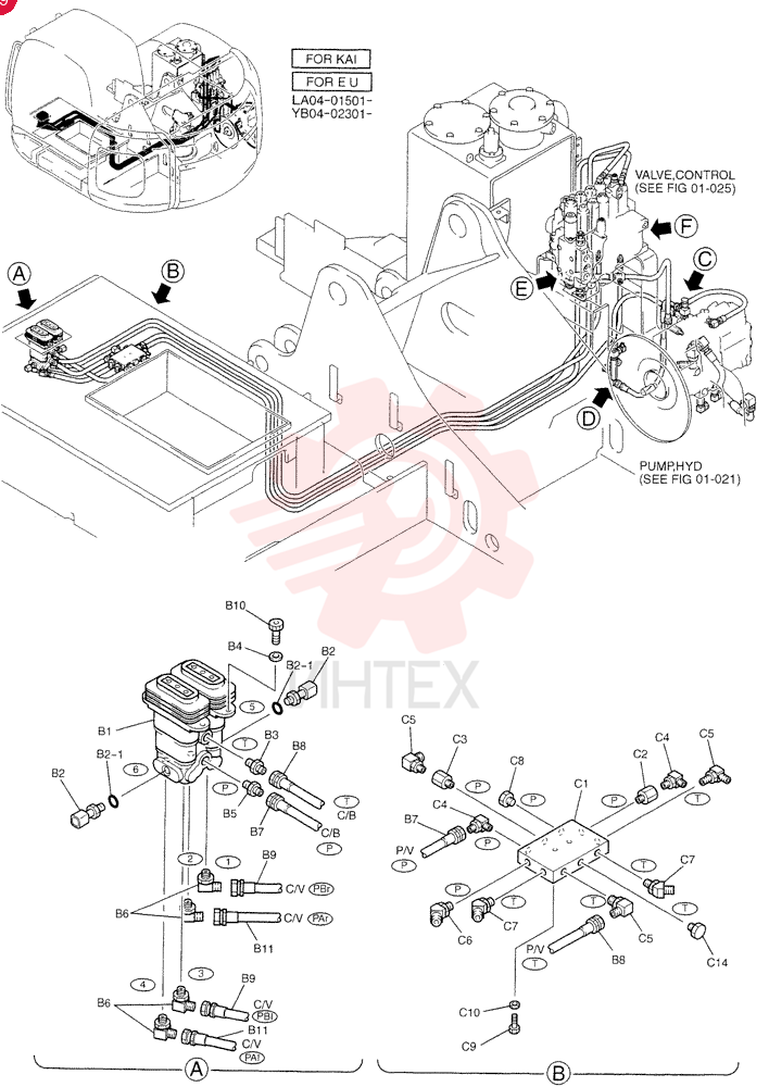 CONTROL LINES, PUMP YB06H00015F1 (7)
