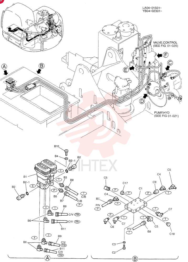 CONTROL LINES, PUMP YB06H00010F1 (2)