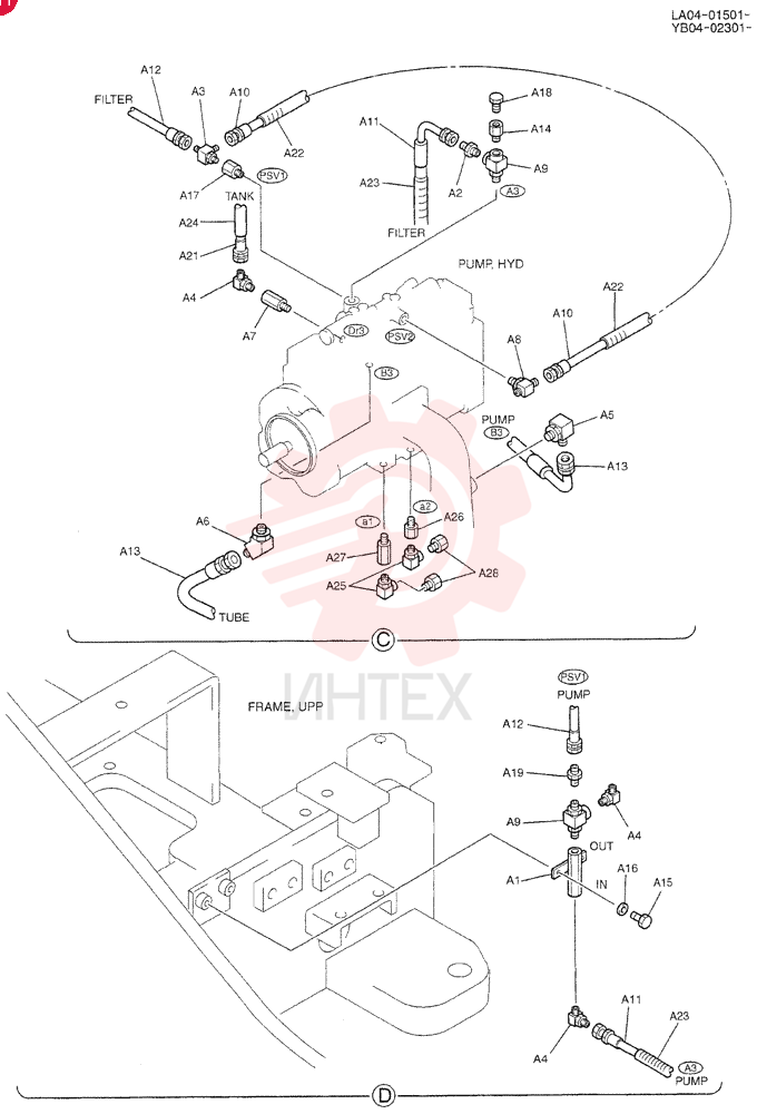 CONTROL LINES, PUMP YB06H00010F1 (6)