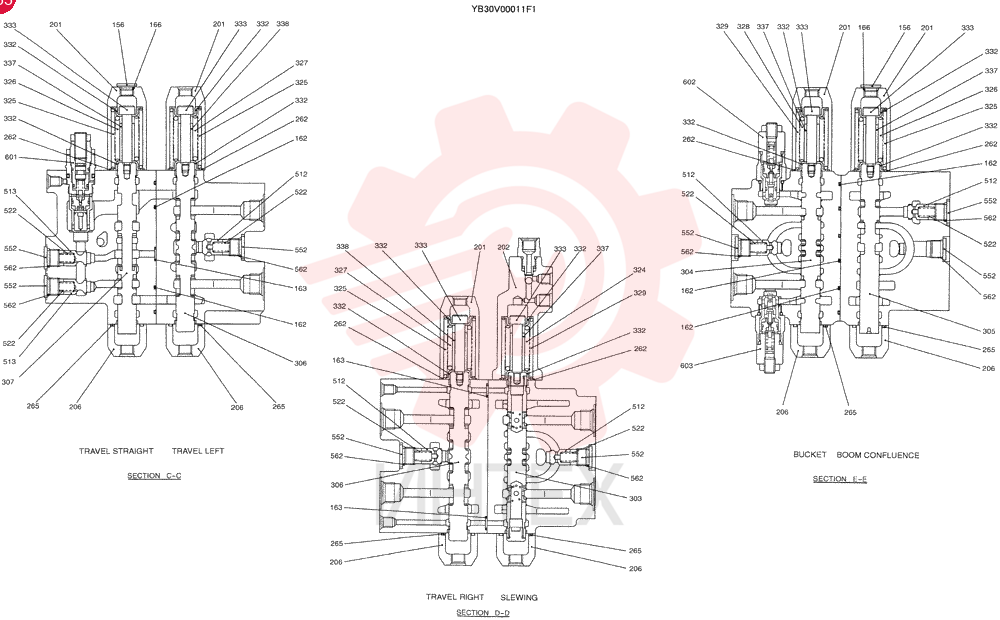 CONTROL VALVE YB30V00011F1 (10)