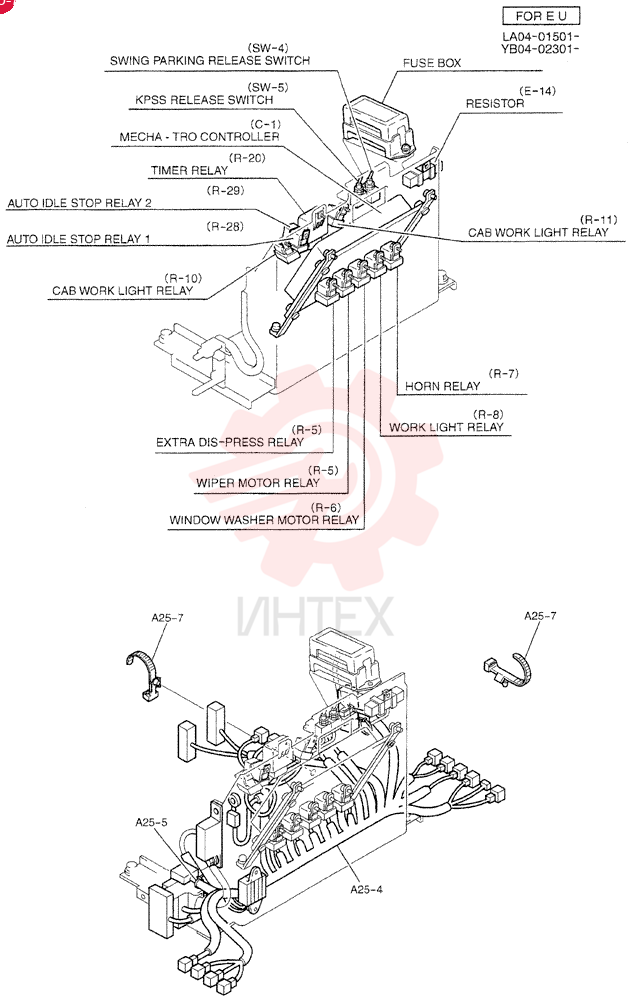 CONTROLLER ASSY, Serial Range: LA04-01501-LA04-01520 YB22E00018F1 (5)