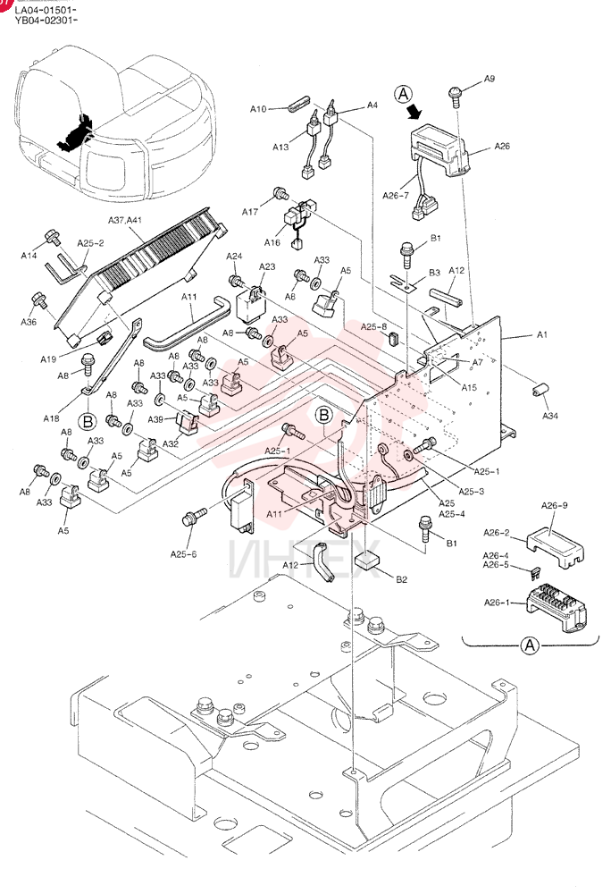 CONTROLLER ASSY, Serial Range: LA04-01501-LA04-01520 YB22E00018F1 (7)