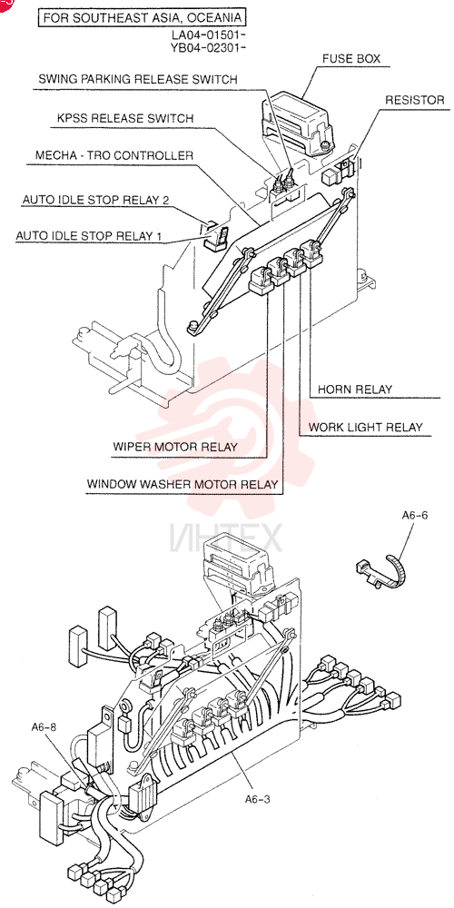 CONTROLLER ASSY, Serial Range: LA04-01501-LA04-01520 YB22E00018F3 (10)