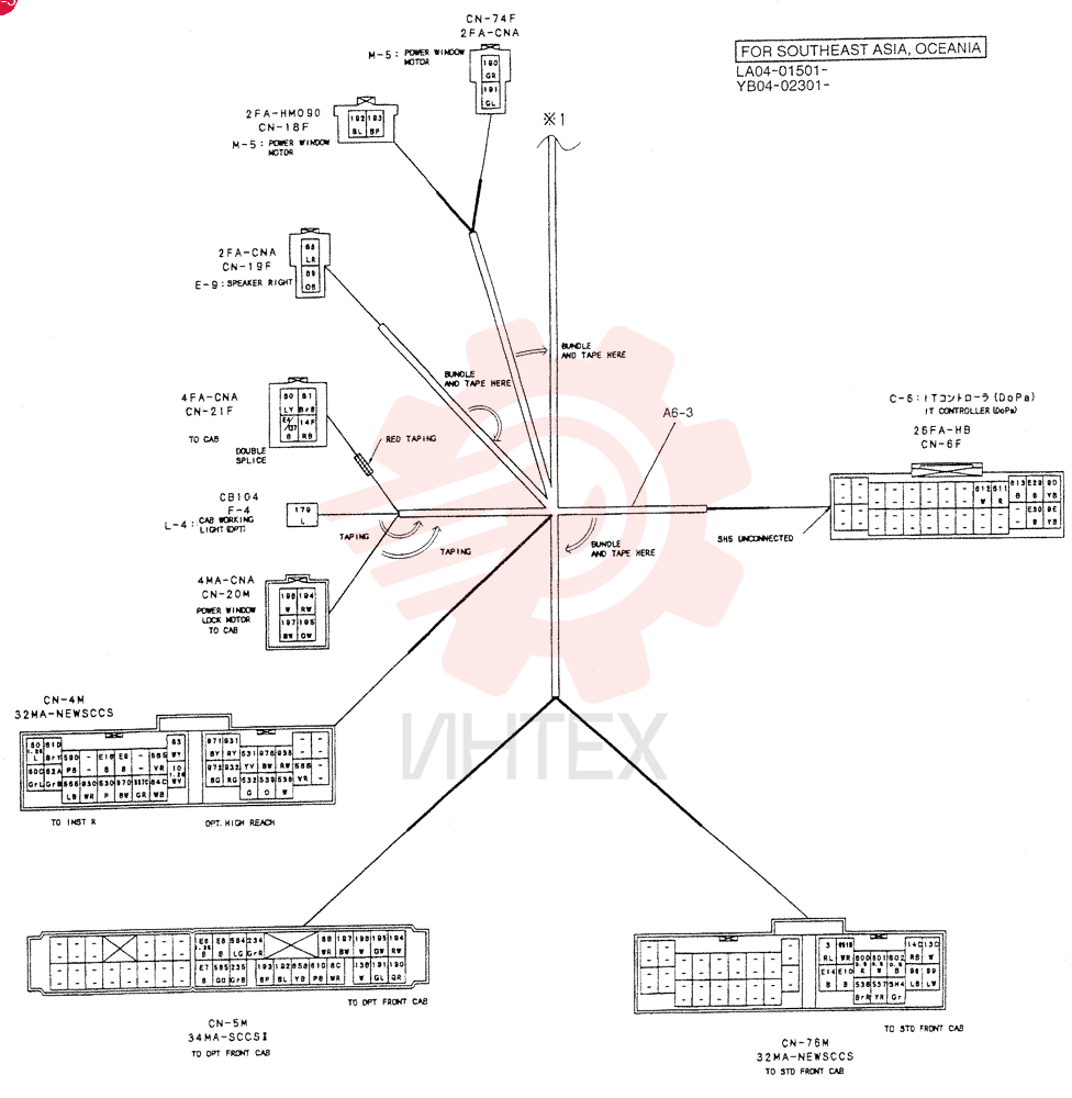 CONTROLLER ASSY, Serial Range: LA04-01501-LA04-01520 YB22E00018F3 (3)