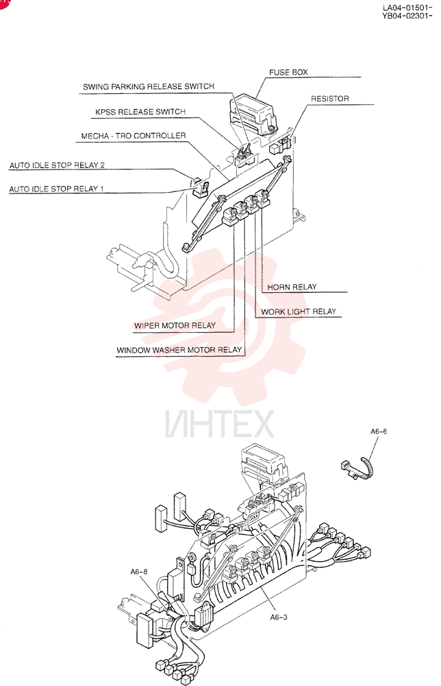 CONTROLLER ASSY, Serial Range: LA04-01501-LA04-01520 YB22E00018F3 (13)