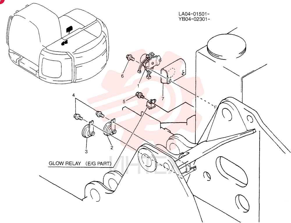 ELEC ASSY, UPP YB03E00001F1 (1)