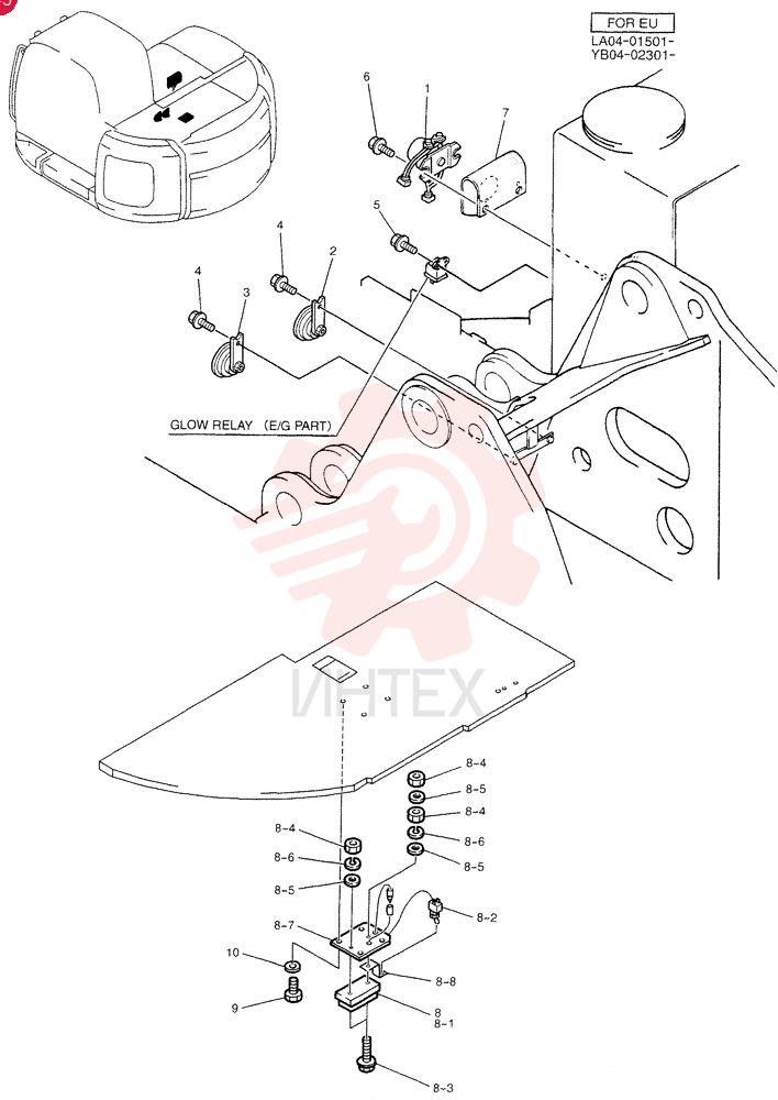 ELEC ASSY, UPP YB03E00001F2 (3)