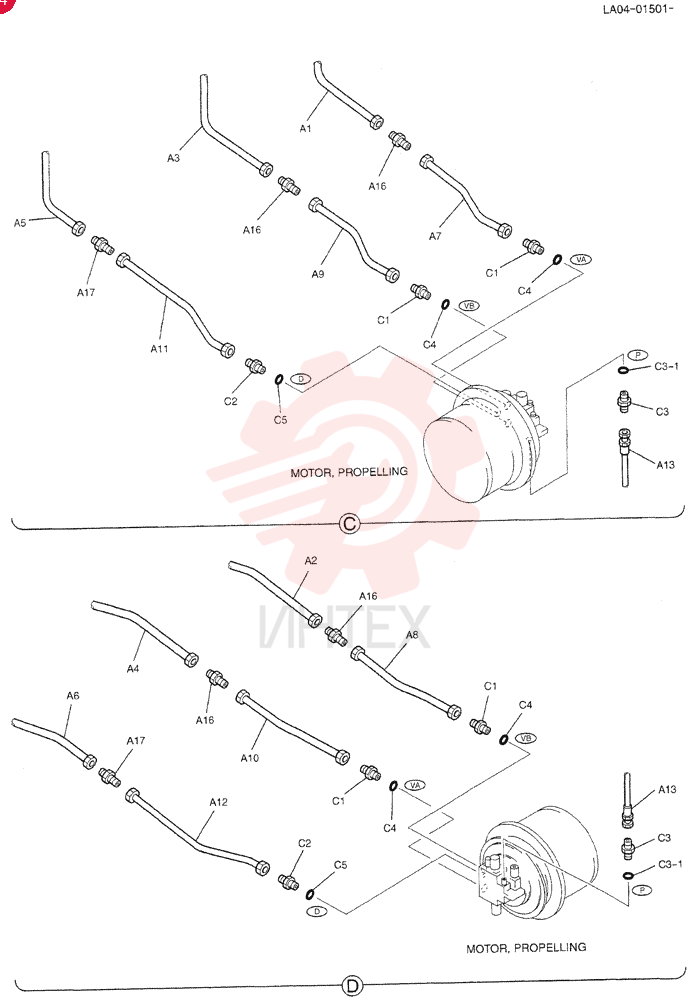 HYD LINES, LOW YN02H00053F1 (3)