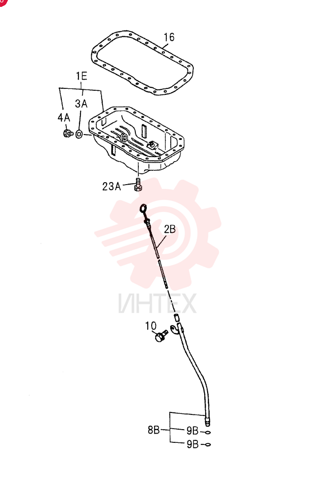 OIL PAN AND LEVEL GAUGE 0-13A (1)