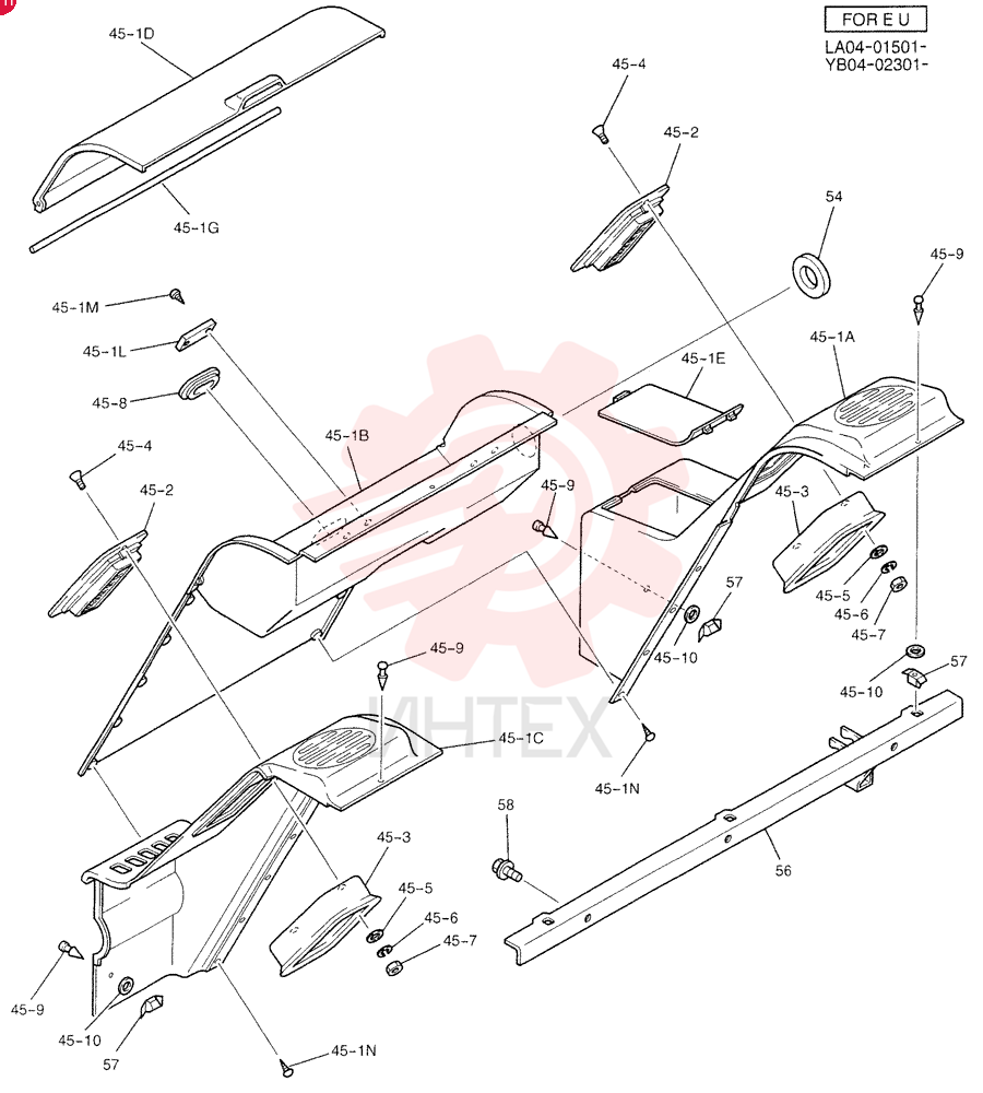 PANEL ASSY, INSTRUMENT (AIR-CON) YT17M00013F8 (2)