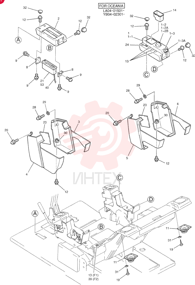 PANEL ASSY, INSTRUMENT (STD) YY17M00009F1 (6)