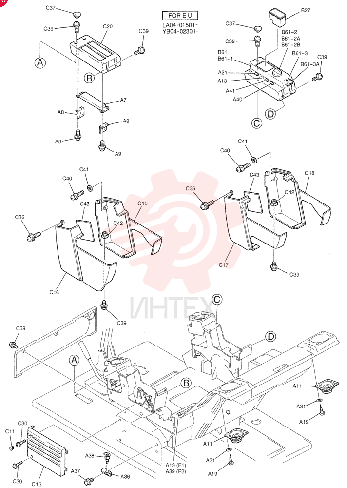 PANEL ASSY, INSTRUMENT (STD) YT17M00012F1 (4)