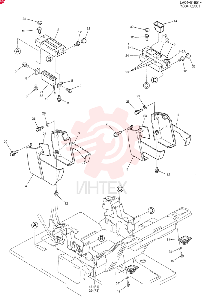 PANEL ASSY, INSTRUMENT (STD) YY17M00009F1 (7)