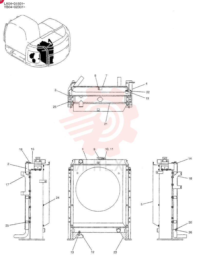 RADIATOR YB05P00001F2 (2)